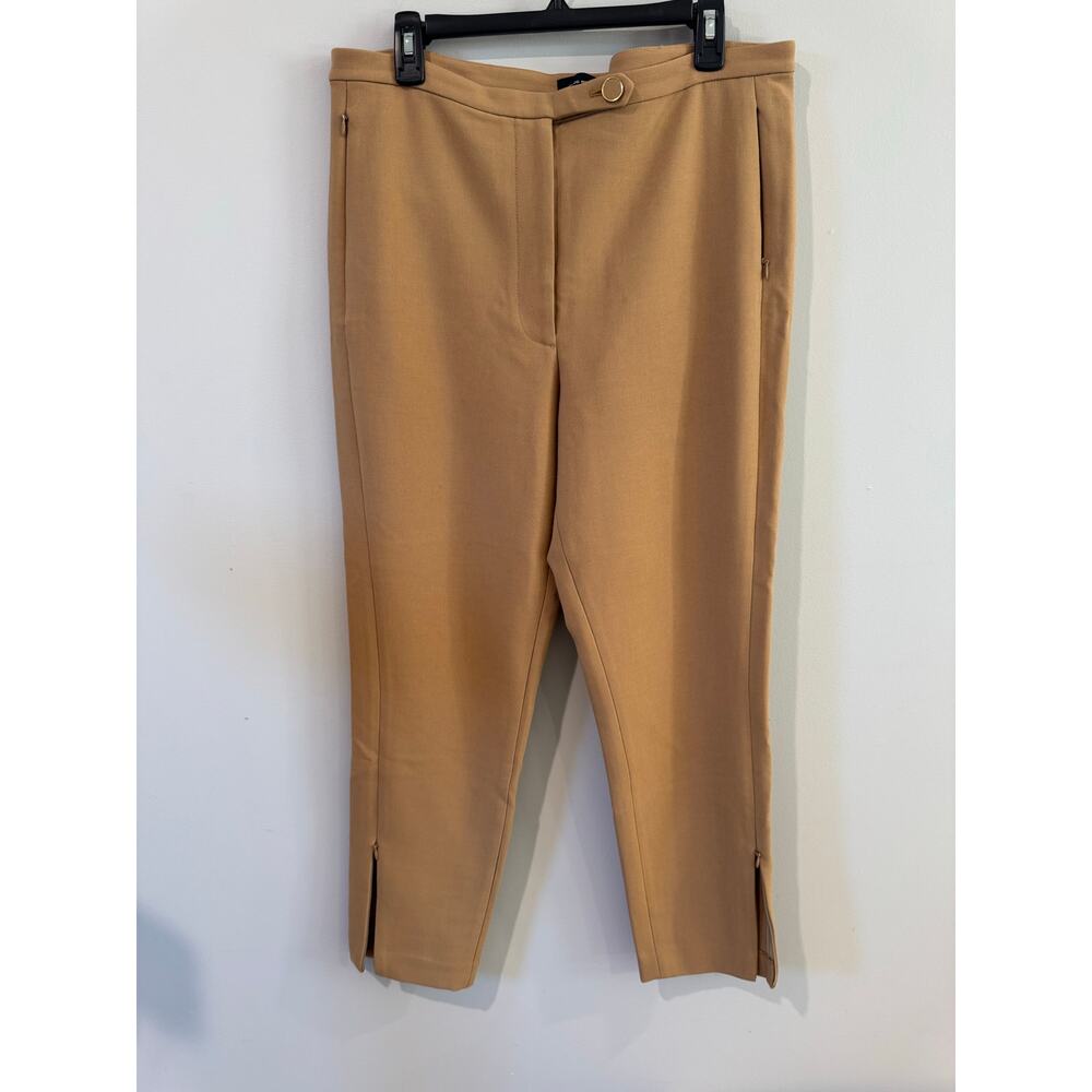 Club Monaco Camel Straight-Leg Dress Pants Size 14